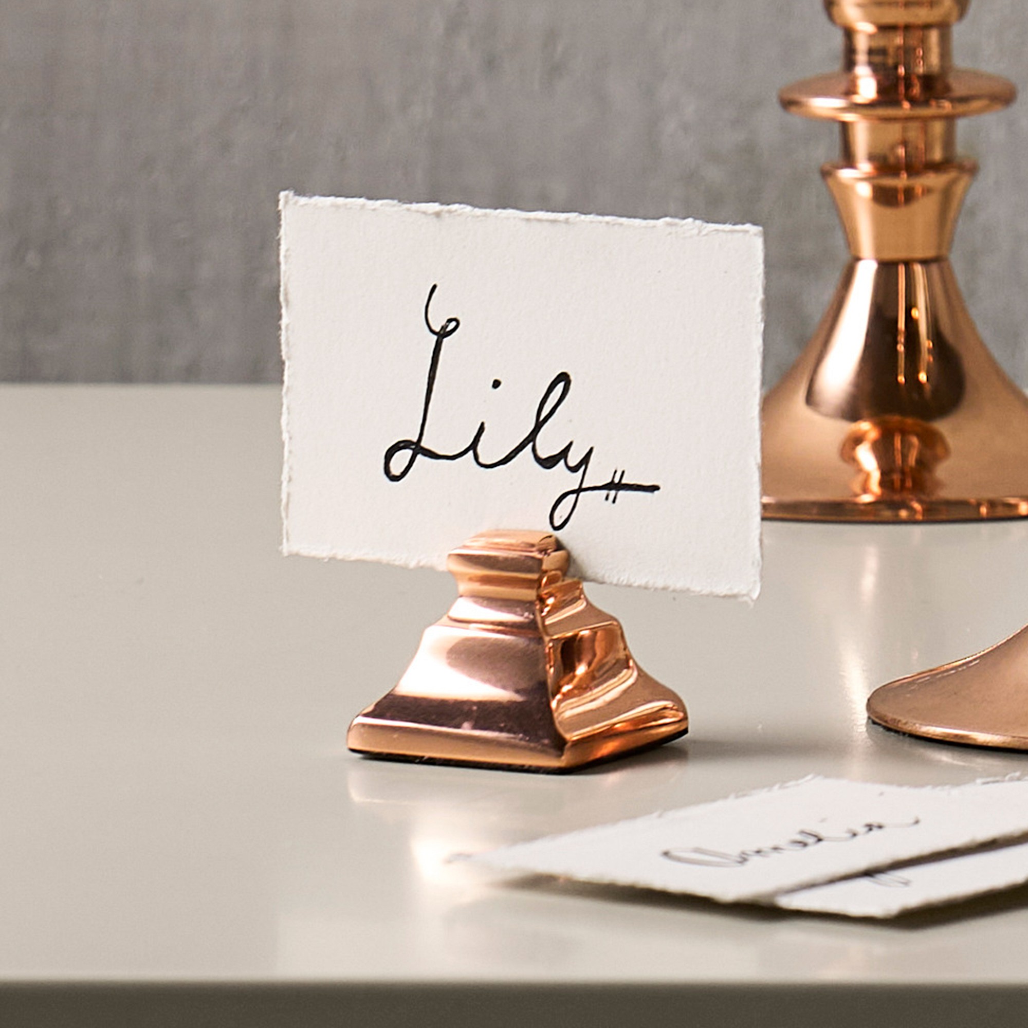 Heirloom Name Card Holders, Set of 4