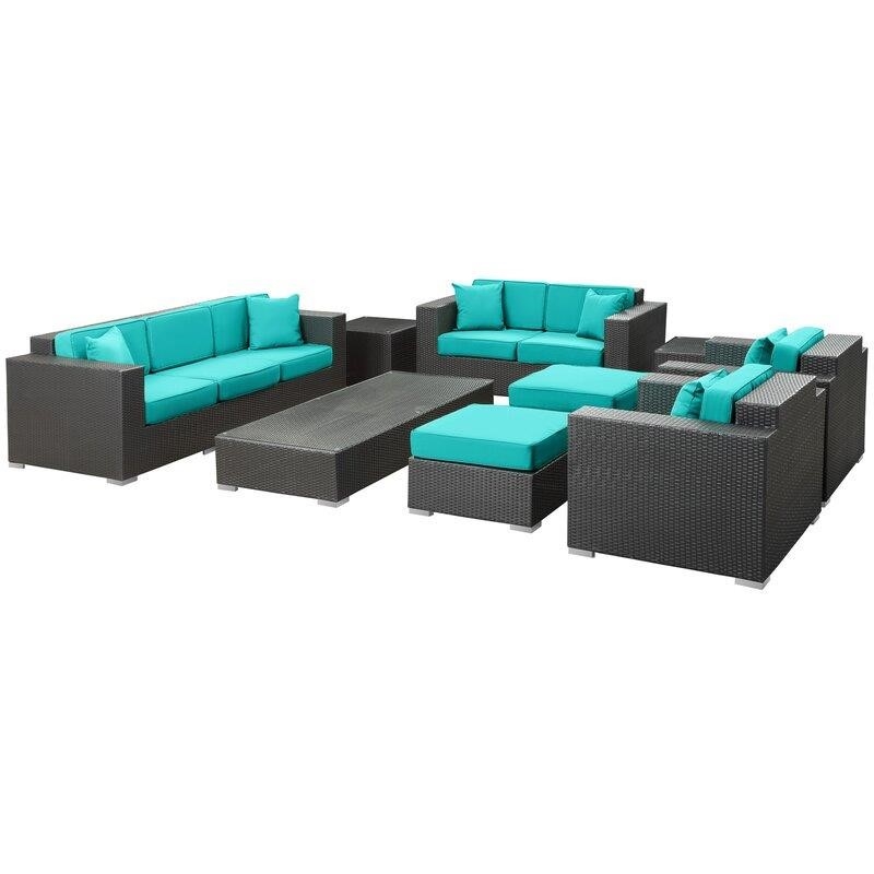 Eclipse 7 - Person Seating Group with Cushions