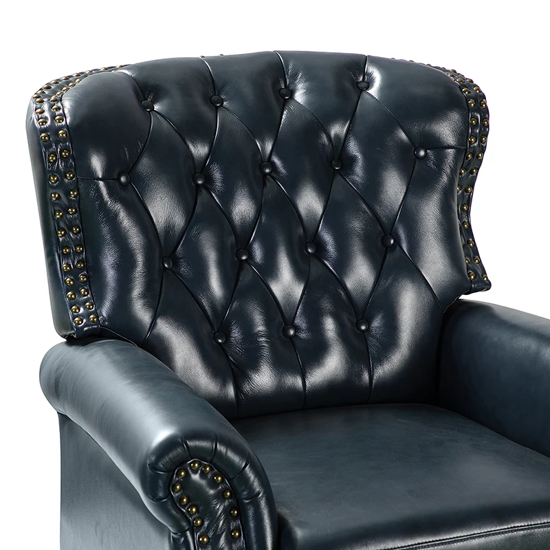 Gabrielle Genuine Leather Oversized Recliner