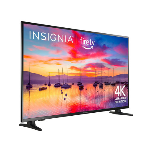 【2024 Limited Time Deal + Free Shipping】Insignia™- 55″ Class F30 Series LED 4K UHD Smart Fire TV with Alexa Voice Remote