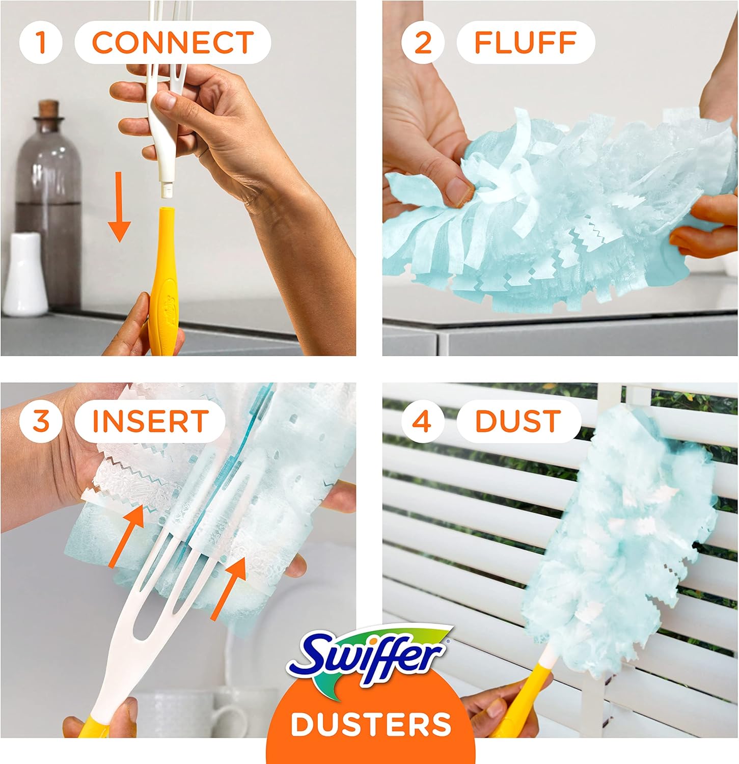 Swiffer Dusters Multi-Surface Duster Refills, Unscented, 18 ct