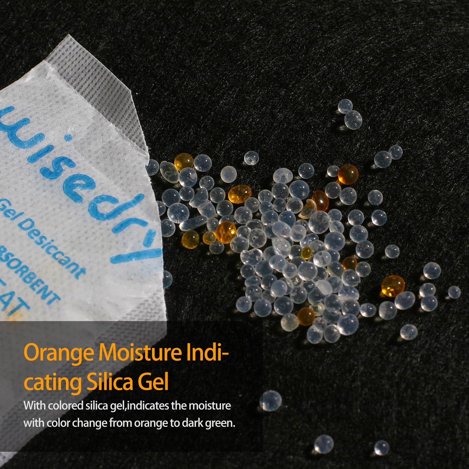 wisedry 2 x 500 Gram [2.2 lbs] Rechargeable Silica Gel Car Dehumidifier, Microwave Fast Reactivated Desiccant Packets Large for Gun Safe Closet Basement Garage Storage Moisture Absorbers Bag Reusable