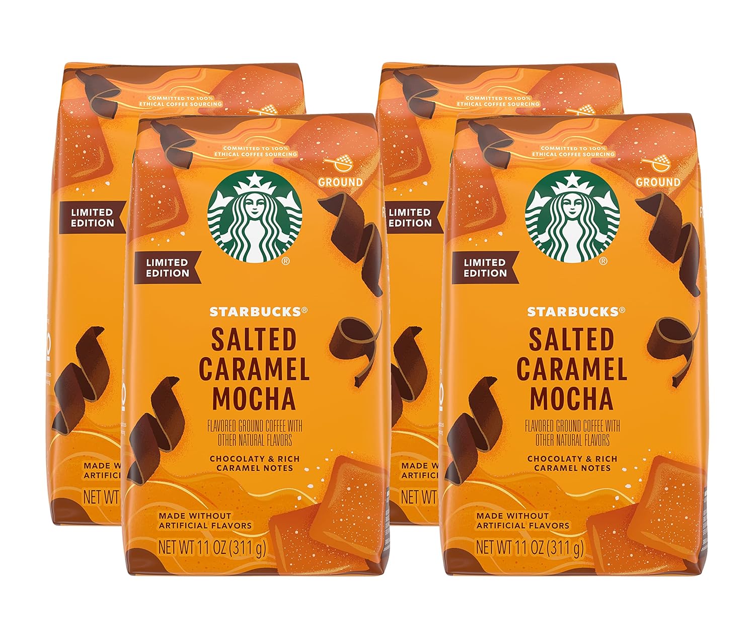 Starbucks Ground Coffee, Medium Roast Coffee, Pike Place Roast, 100% Arabica, 1 Bag (28 Oz)
