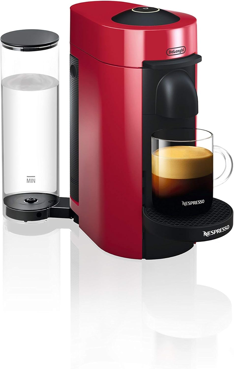 Nespresso Vertuo Plus Deluxe Coffee and Espresso Maker by De'Longhi, Matte Black