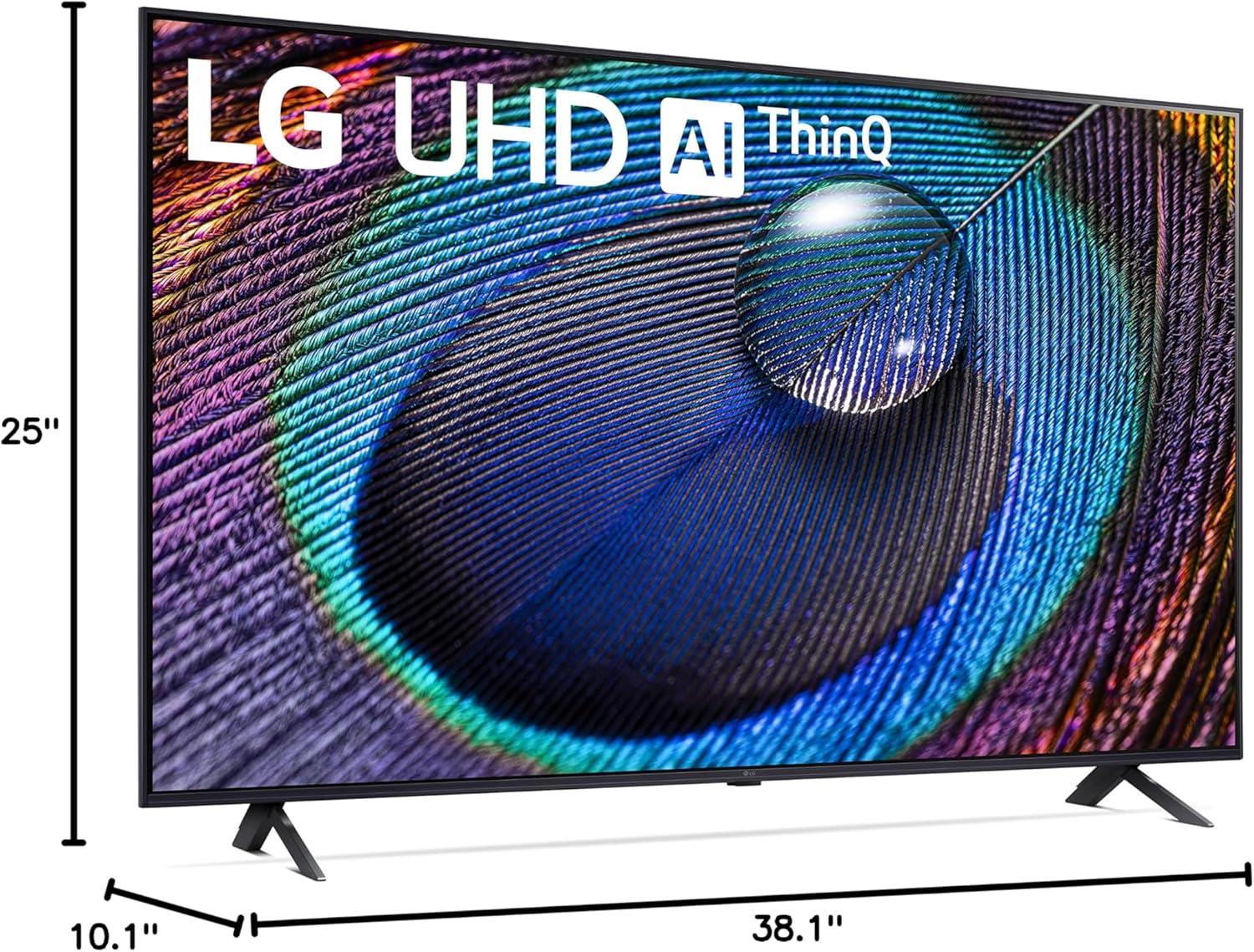 LG 50-Inch Class UR9000 Series Alexa Built-in 4K Smart TV (3840 x 2160),Bluetooth, Wi-Fi, USB, Ethernet, HDMI 60Hz Refresh Rate, AI-Powered 4K,Black