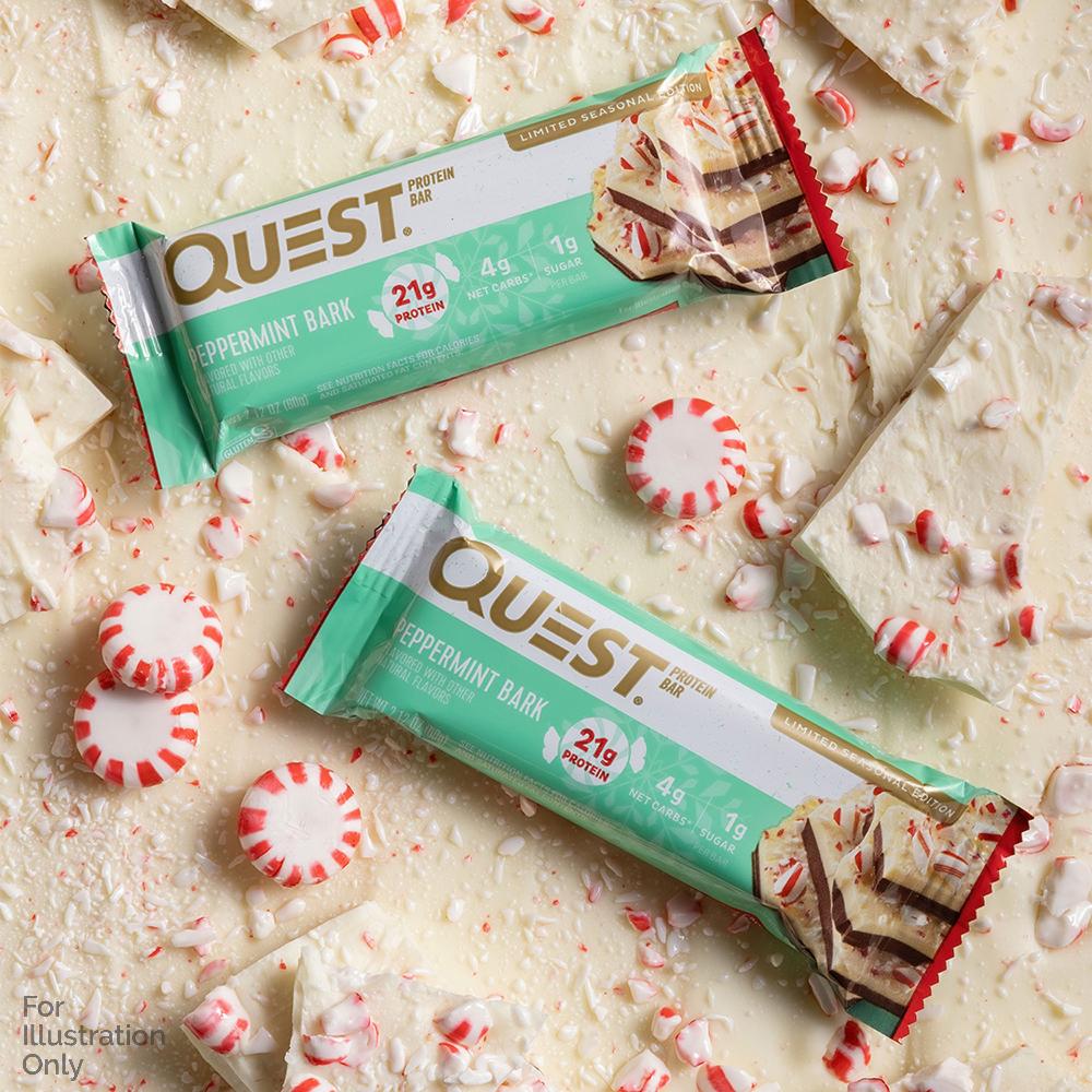 Peppermint Bark Protein Bars