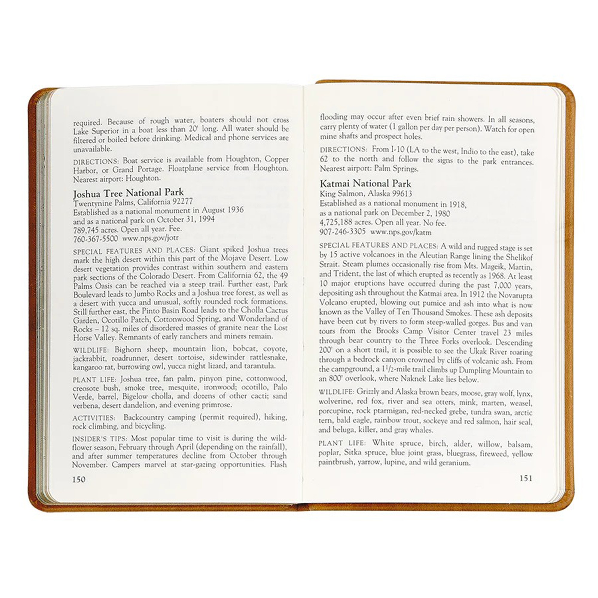 National Parks Traditional Leather