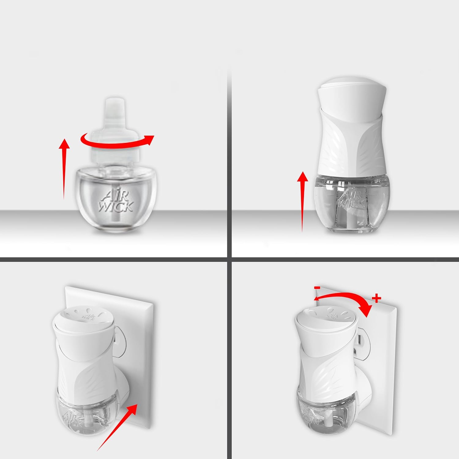 Air Wick Plug in Scented Oil Refill, 5ct, Fresh Linen, Essential Oils, Air Freshener