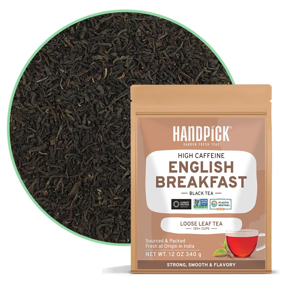 HANDPICK, Peppermint Tea, Eco-Conscious Tea Bags - 100 Count | Caffeine Free, Non-GMO | Minty, Fresh & Cool flavor | Direct From Source