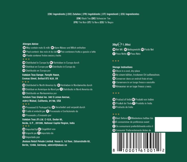 VAHDAM, Organic Turmeric Ginger Herbal Tea Bags (100 Pyramid Tea Bags) Caffeine Free, Non GMO, Gluten Free | 100% Pure Herbal Blend - Savory & Spicy | Plant-Based Tea Bags | Resealable Ziplock Pouch