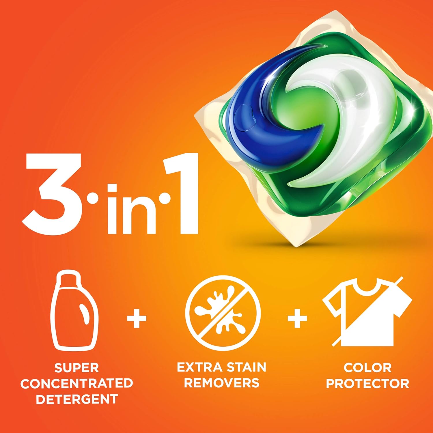 Tide PODS Laundry Detergent Pacs, Original Scent, 112 Count, Powerful 3-in-1 Clean in one Step, HE Compatible