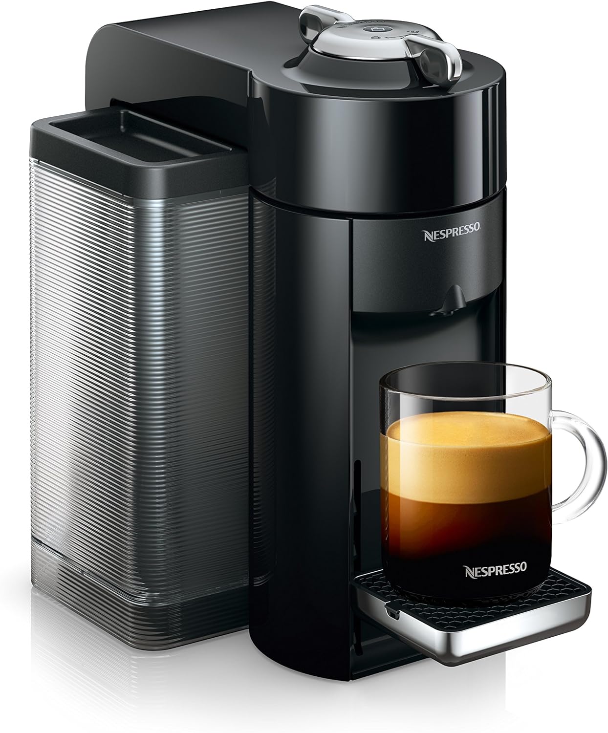 Nespresso Vertuo Coffee and Espresso Maker,1597 ml, by De'Longhi, Graphite Metal