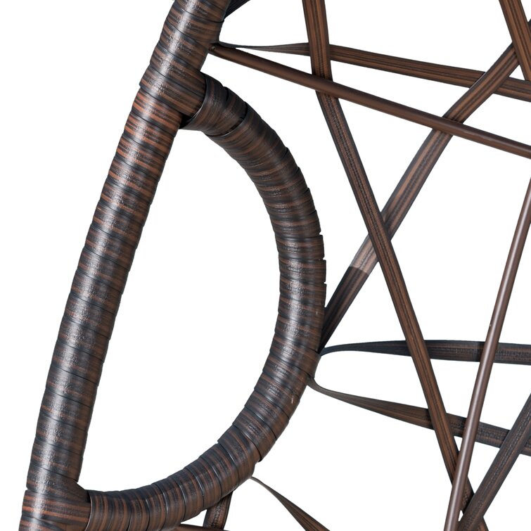 Robert Wicker Tear Drop Hanging Swing Chair