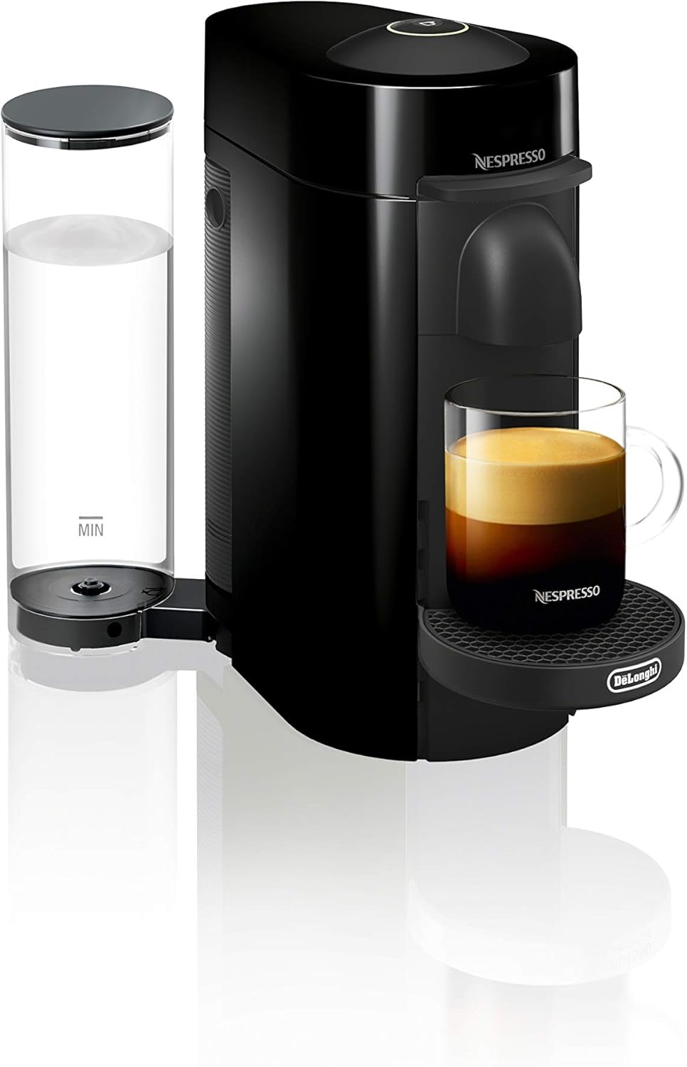 Nespresso Vertuo Plus Deluxe Coffee and Espresso Maker by De'Longhi, Matte Black