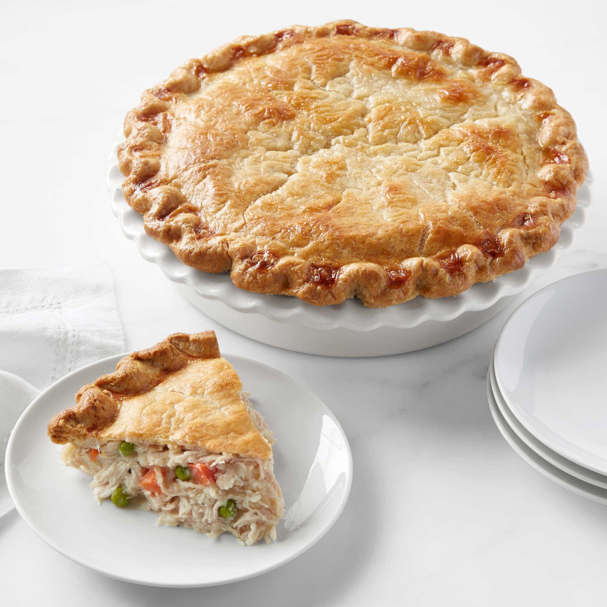 Large Chicken Pot Pie, Serves 6-8
