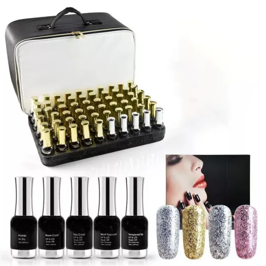120 Pieces * 12ml Complete Nail Polish Set