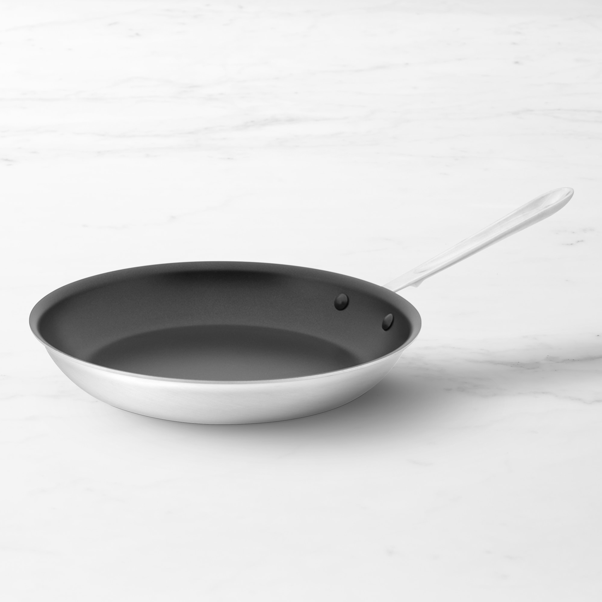 All-Clad D5® Brushed Stainless-Steel Nonstick Fry Pans