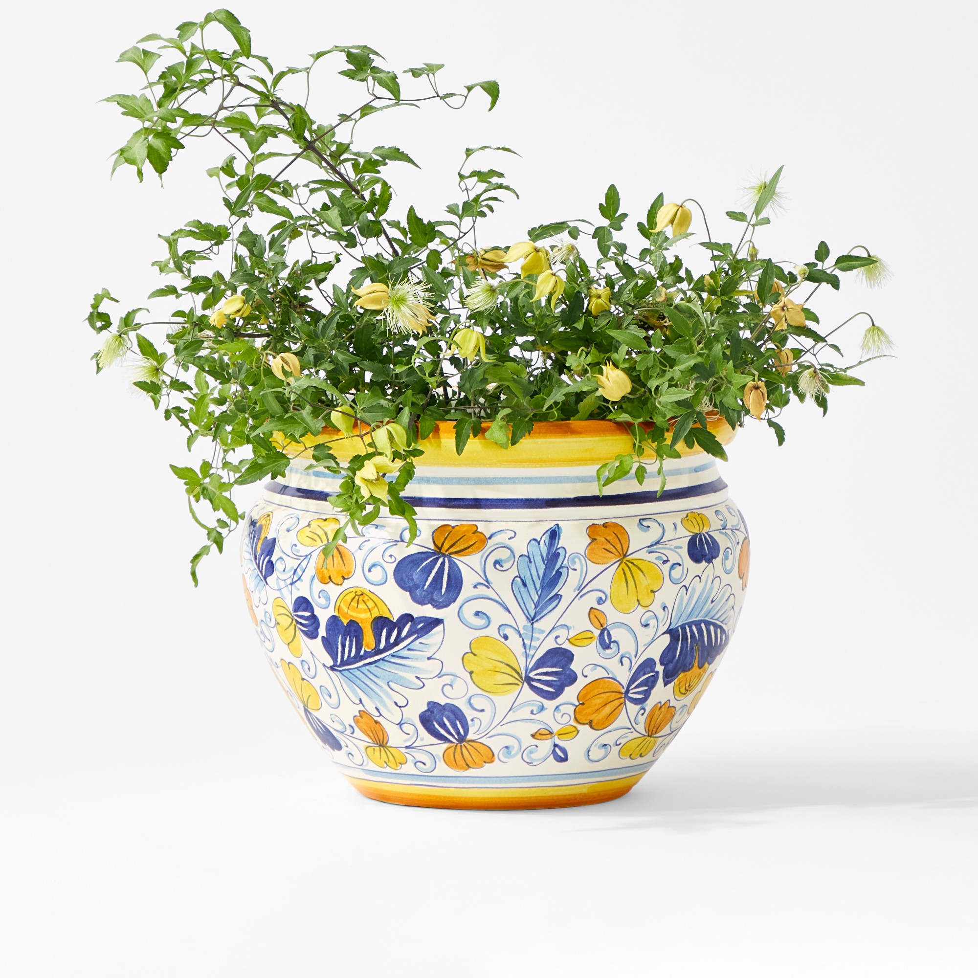 Italian Hand-Painted Planter Collection