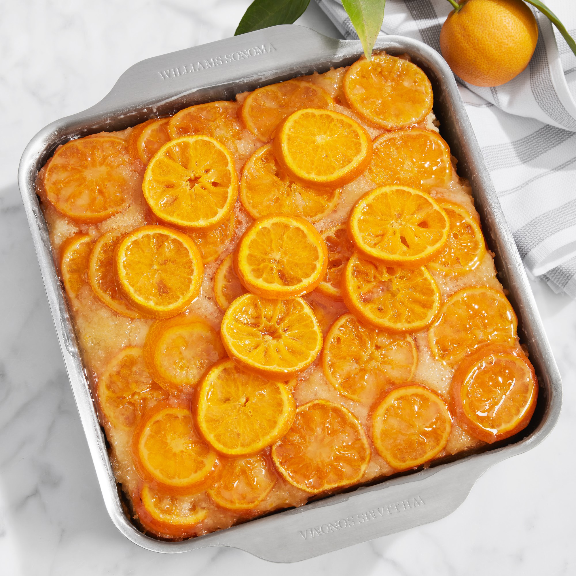 Williams Sonoma Signature Thermo-Clad™ Stainless-Steel Ovenware Baking Pan, 8