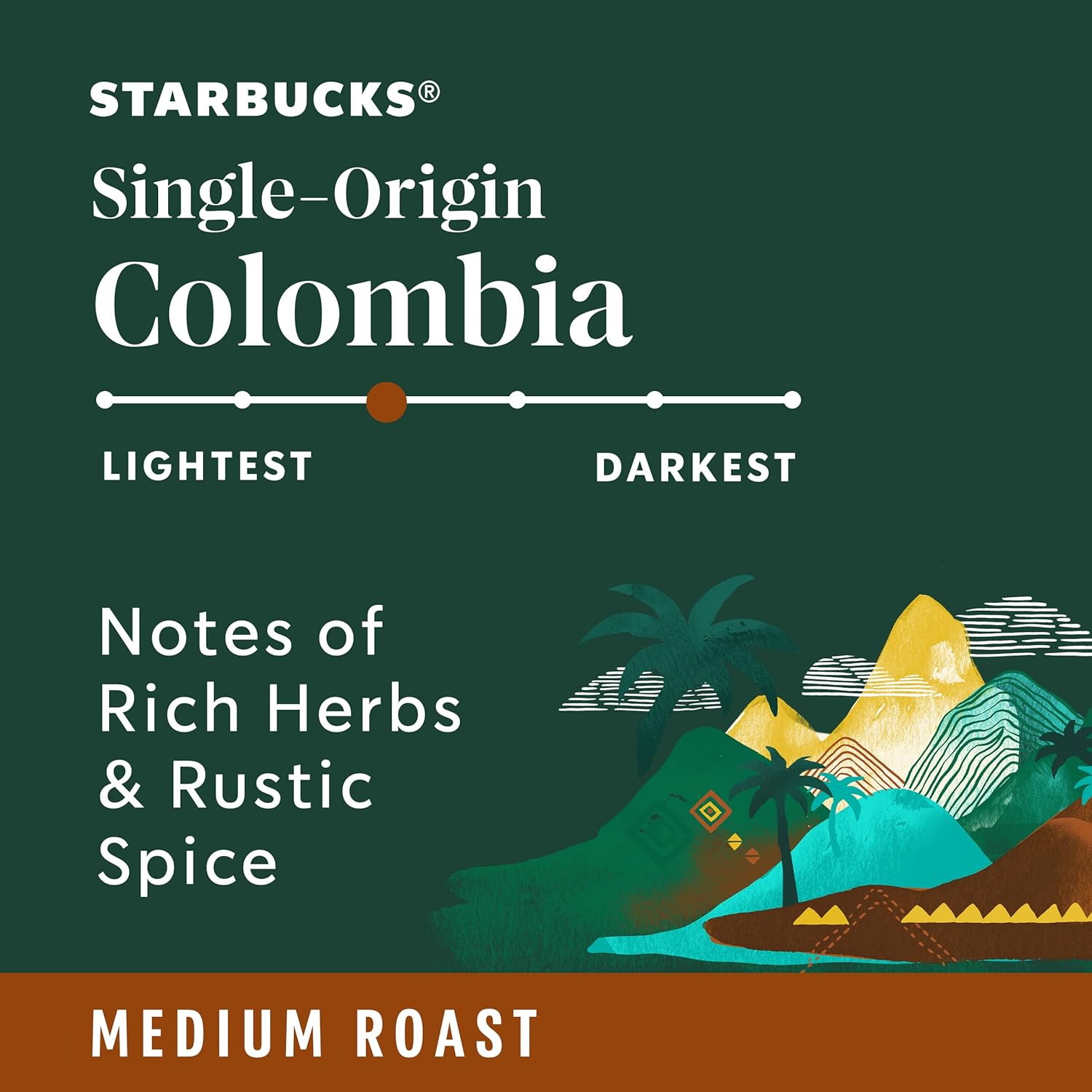 Starbucks Ground Coffee, Medium Roast Coffee, Pike Place Roast, 100% Arabica, 1 Bag (28 Oz)