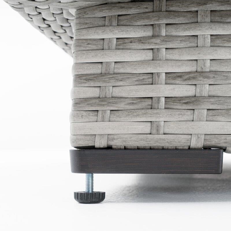 Castelli Wicker/Rattan 2 - Person Seating Group with Cushions