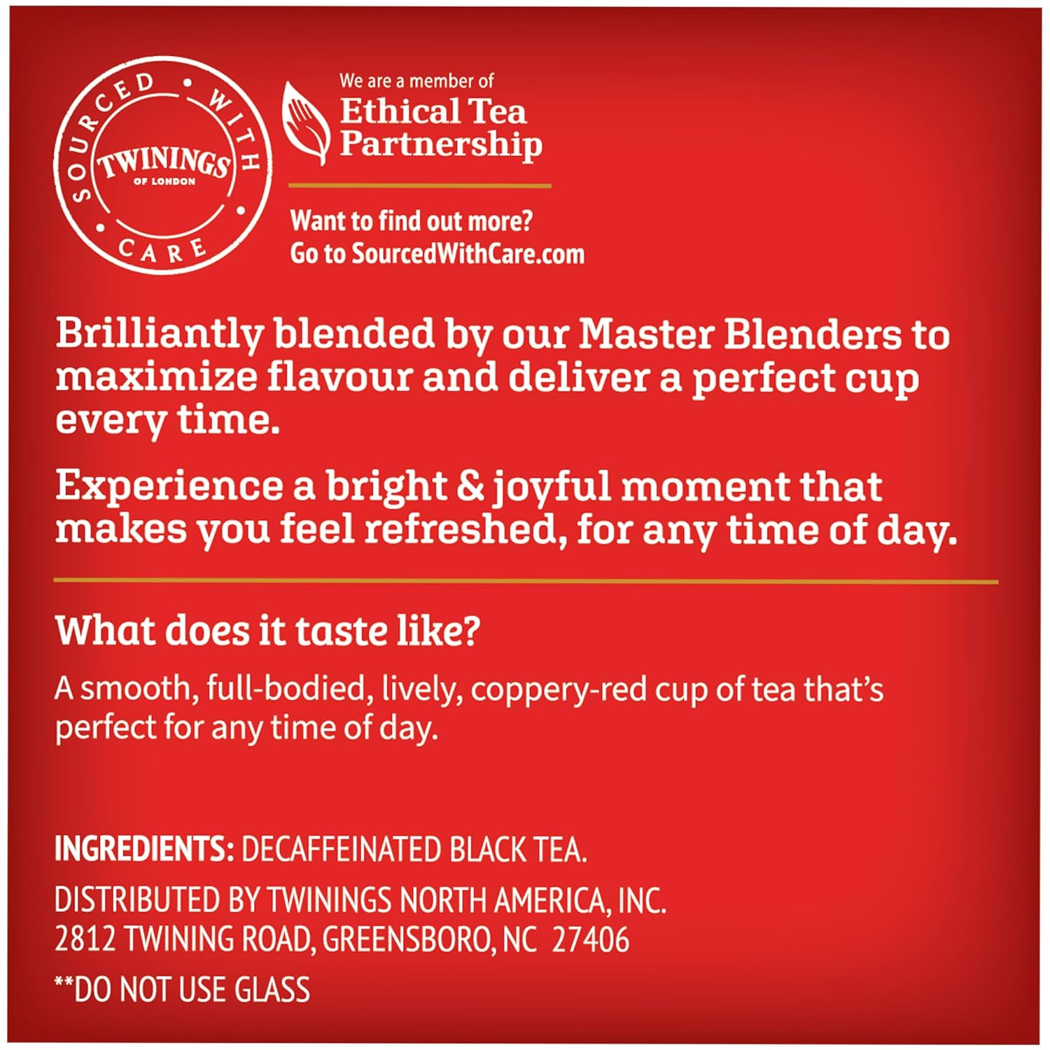 Twinings English Breakfast Black Tea K-Cup Pods for Keurig, 24 Count (Pack of 1), Smooth, Flavourful, Robust, Caffeinated, Enjoy Hot or Iced | Packaging May Vary