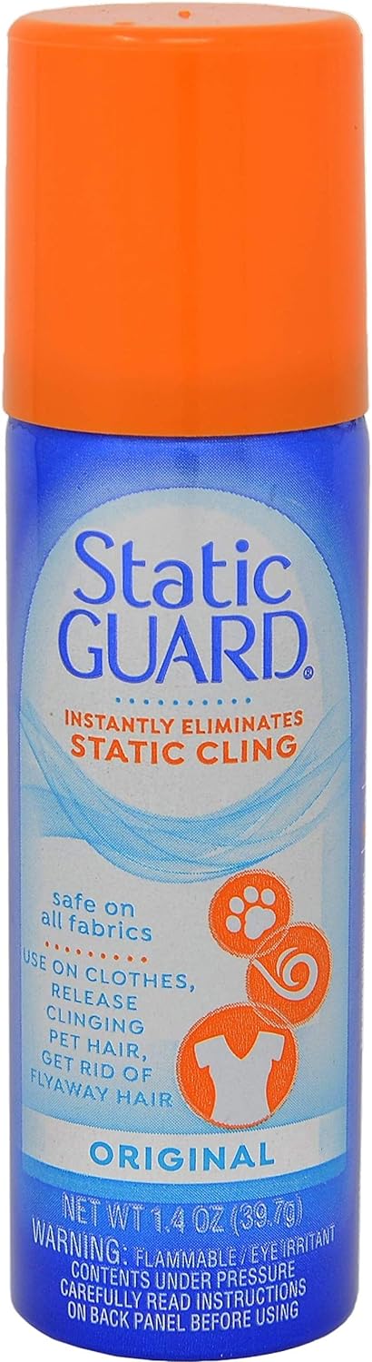 Static Guard Bonus Pack Spray 12.4 oz (2 Pack of 5.5 oz & 1 Pack of 1.4 oz)