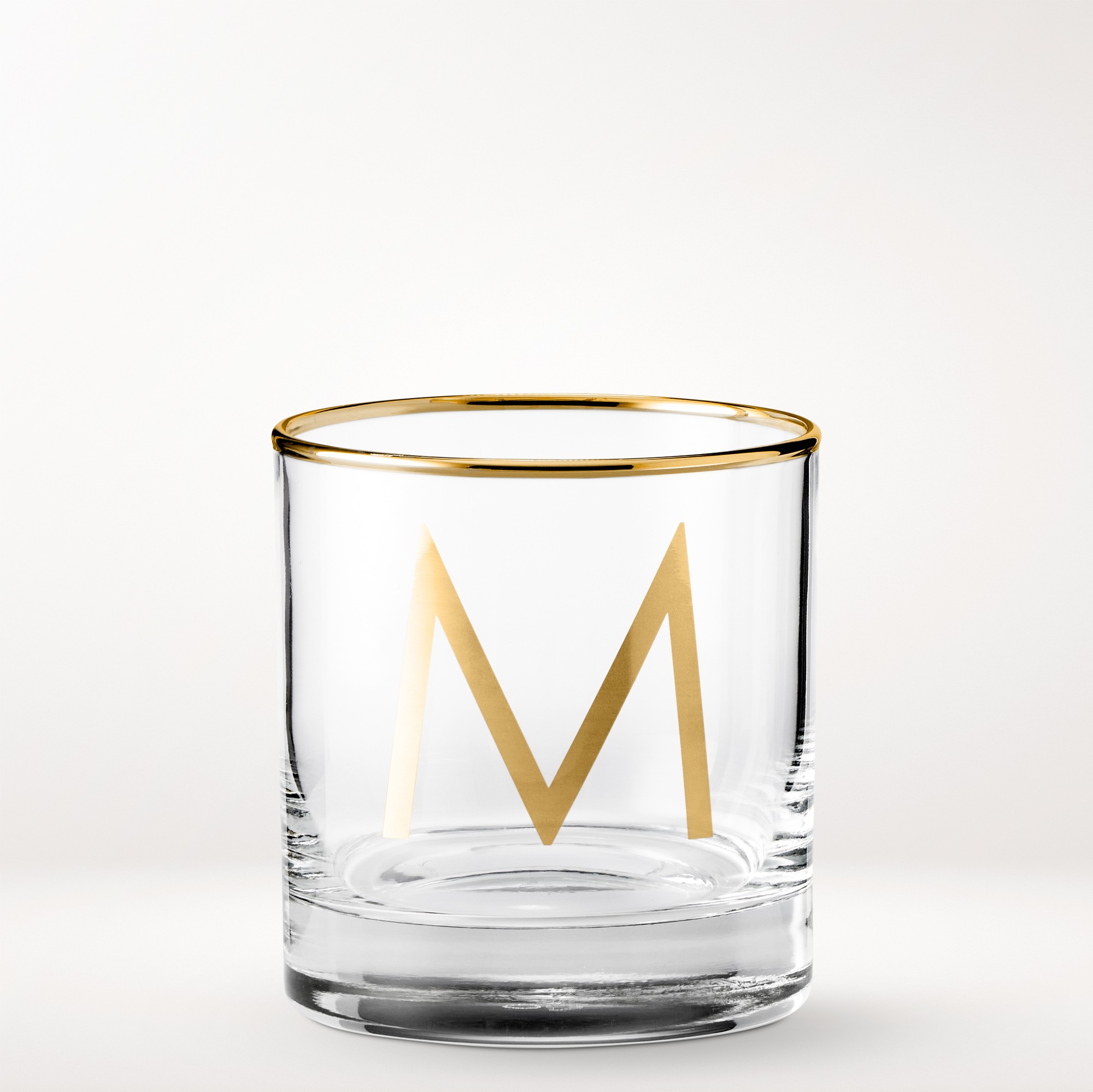 Monogram Double Old-Fashioned Glass