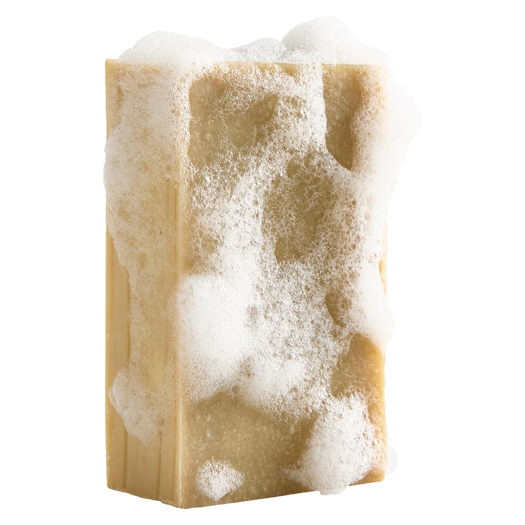 Handmade Vegan Natural Bar Soap Cold Pressed For Face And Body, With Premium Essential Oils, Eucalyptus & Peppermint For Men And Women 3 Pack (Lavender)