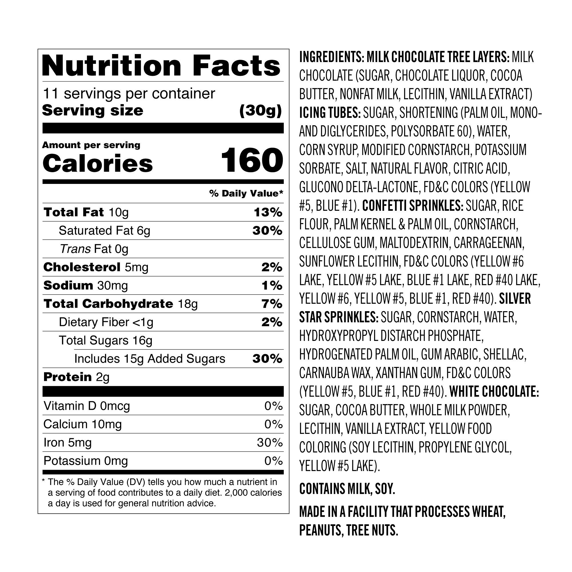 DIY Chocolate Christmas Tree Kit