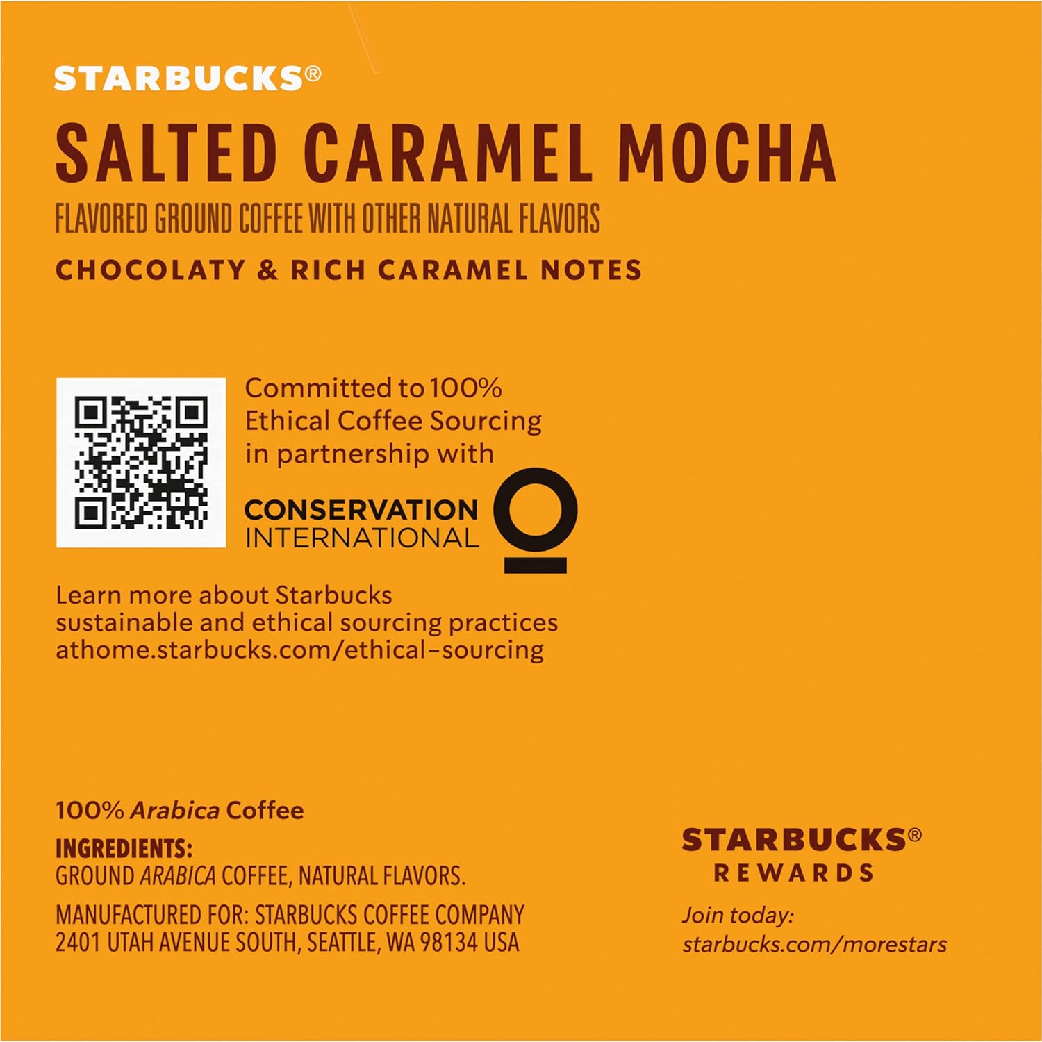 Starbucks K-Cup Coffee Pods, Starbucks Blonde Roast Coffee, Veranda Blend for Keurig Brewers, 100% Arabica, 6 boxes (60 pods total)