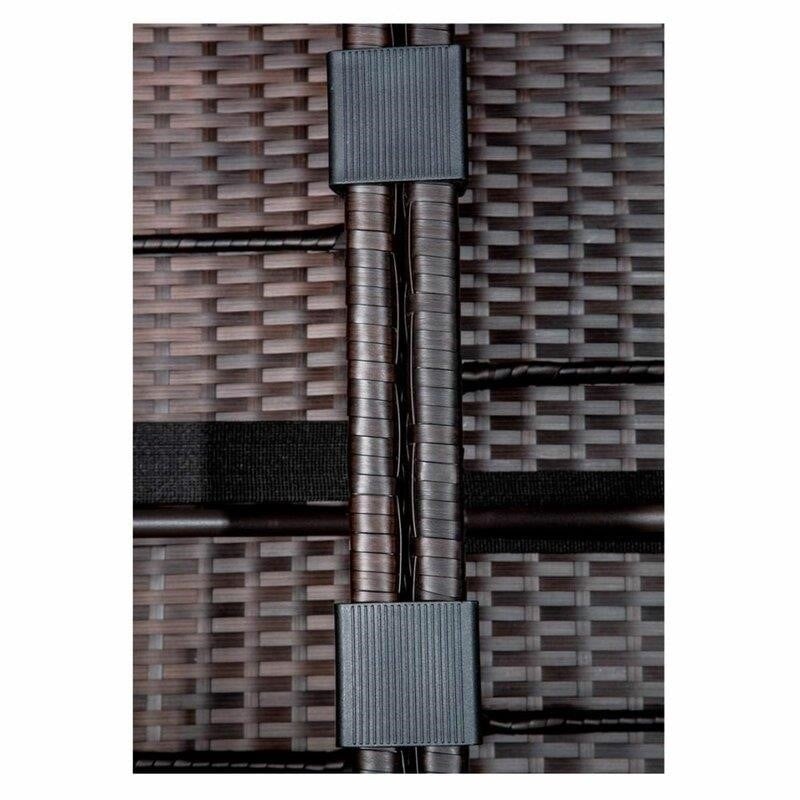 Fernando Wicker/Rattan 5 - Person Seating Group with Cushions