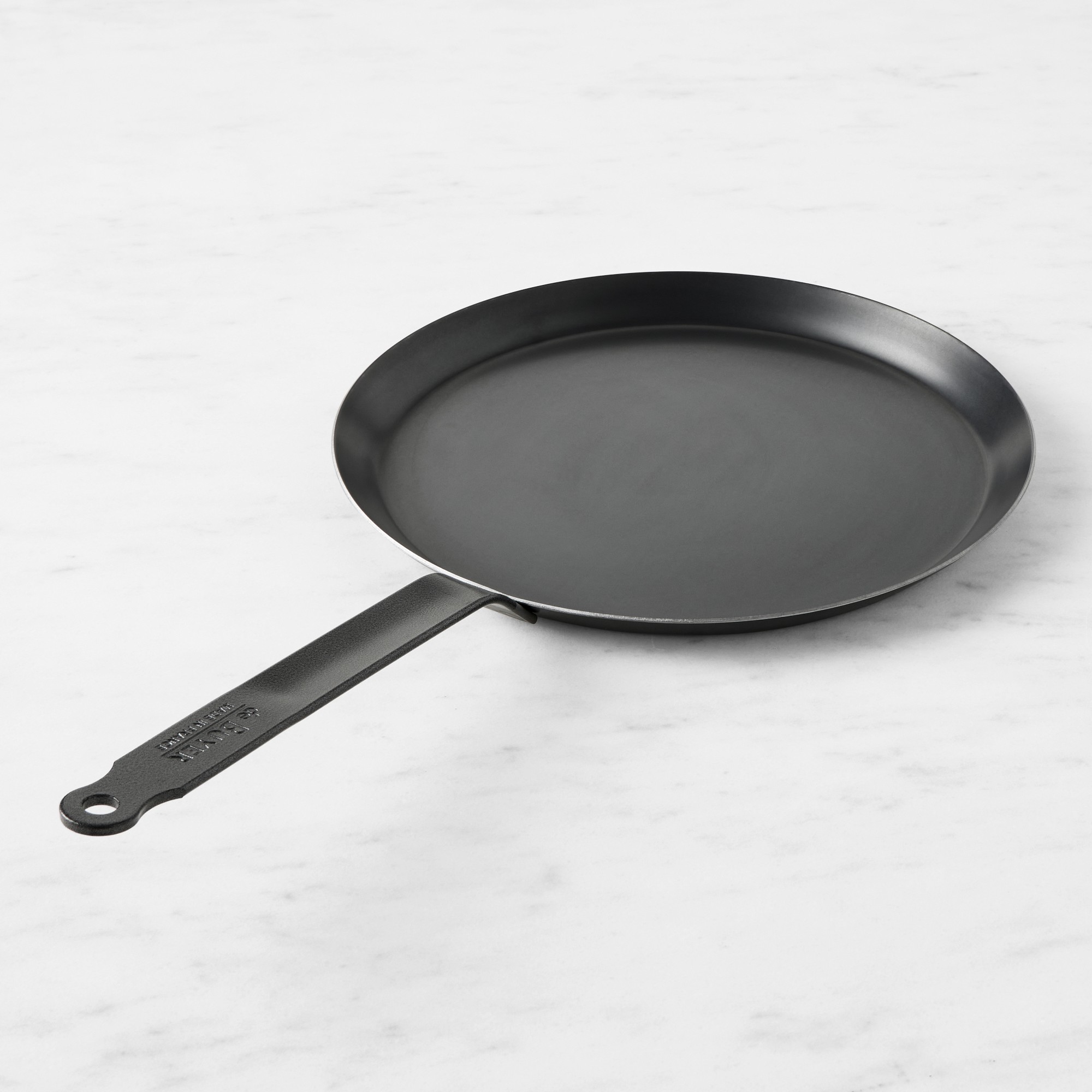 de Buyer Blue Carbon Steel Crêpe Pan, 9 1/2