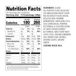 Williams Sonoma Muffin Mix, Pumpkin Spice