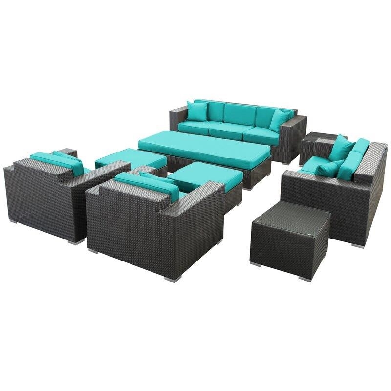 Eclipse 7 - Person Seating Group with Cushions
