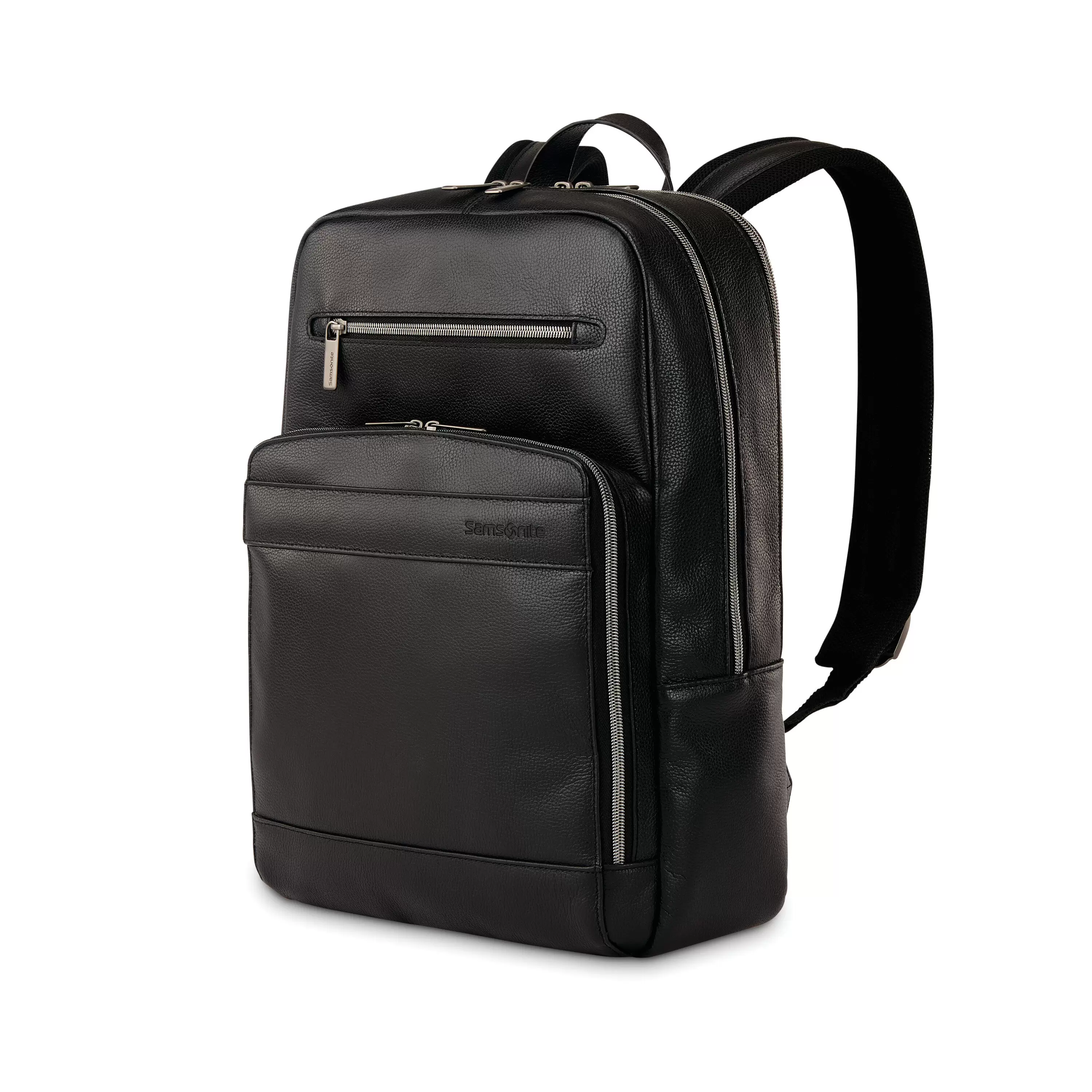 BUSINESS SLIM LEATHER BACKPACK