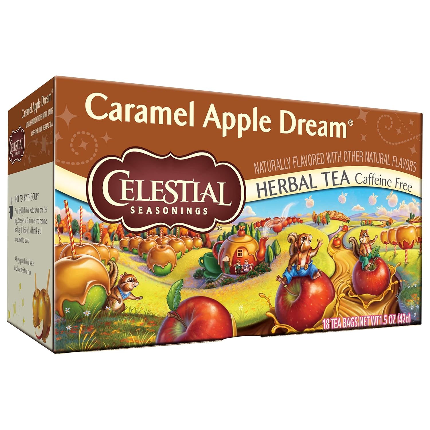 Celestial Seasonings Bengal Spice Herbal Tea, Caffeine Free, 20 Tea Bags Box, (Pack of 6)