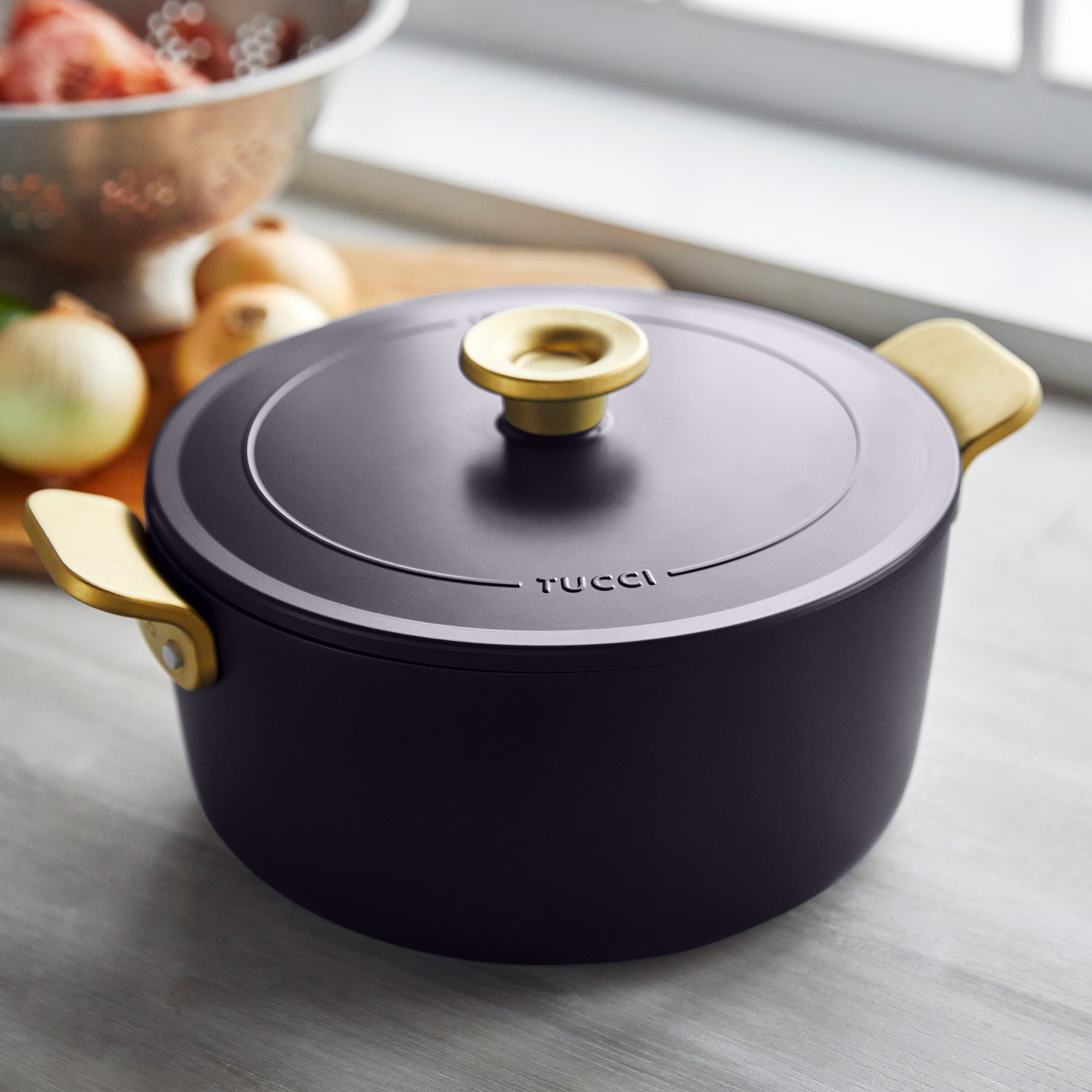 GreenPan™ Stanley Tucci™ Ceramic Nonstick Dutch Oven, 6 1/2-Qt.