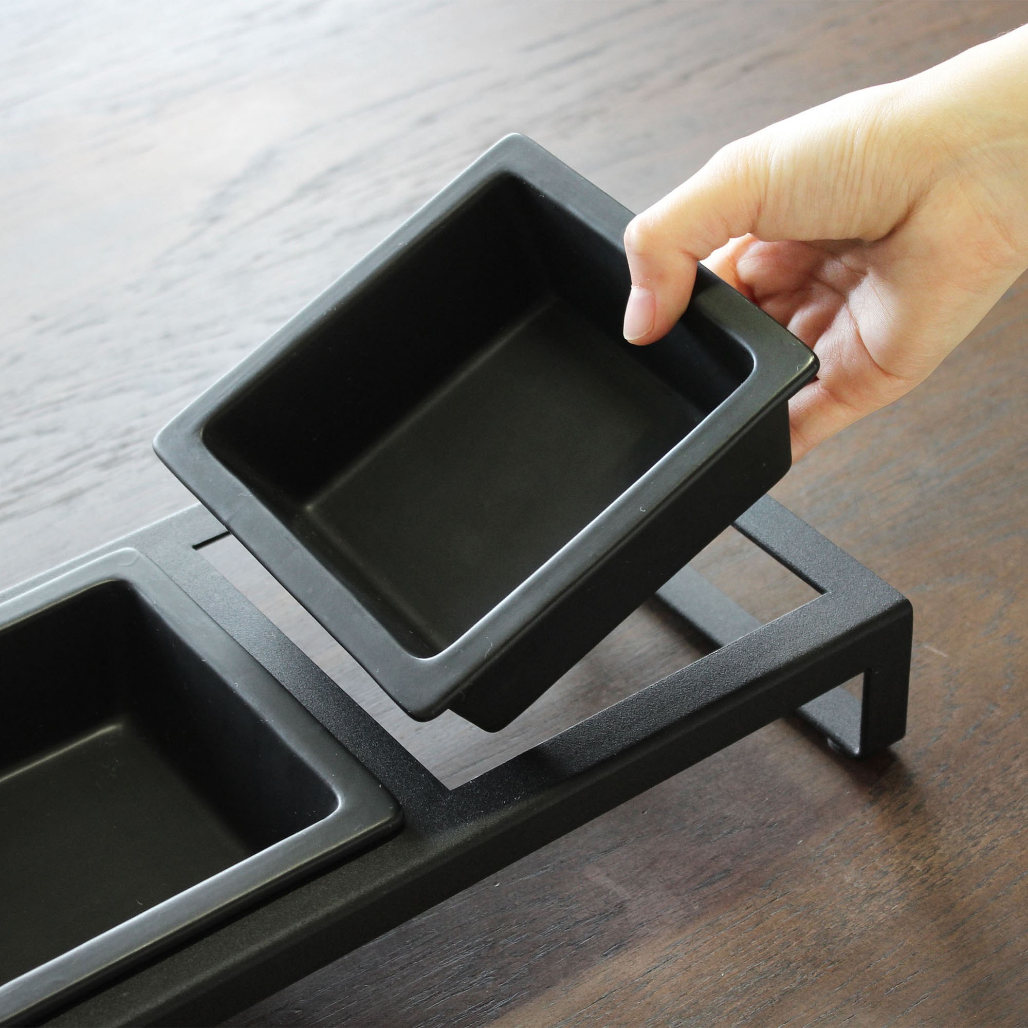 Yamazaki Home Tower Pet Food Bowl