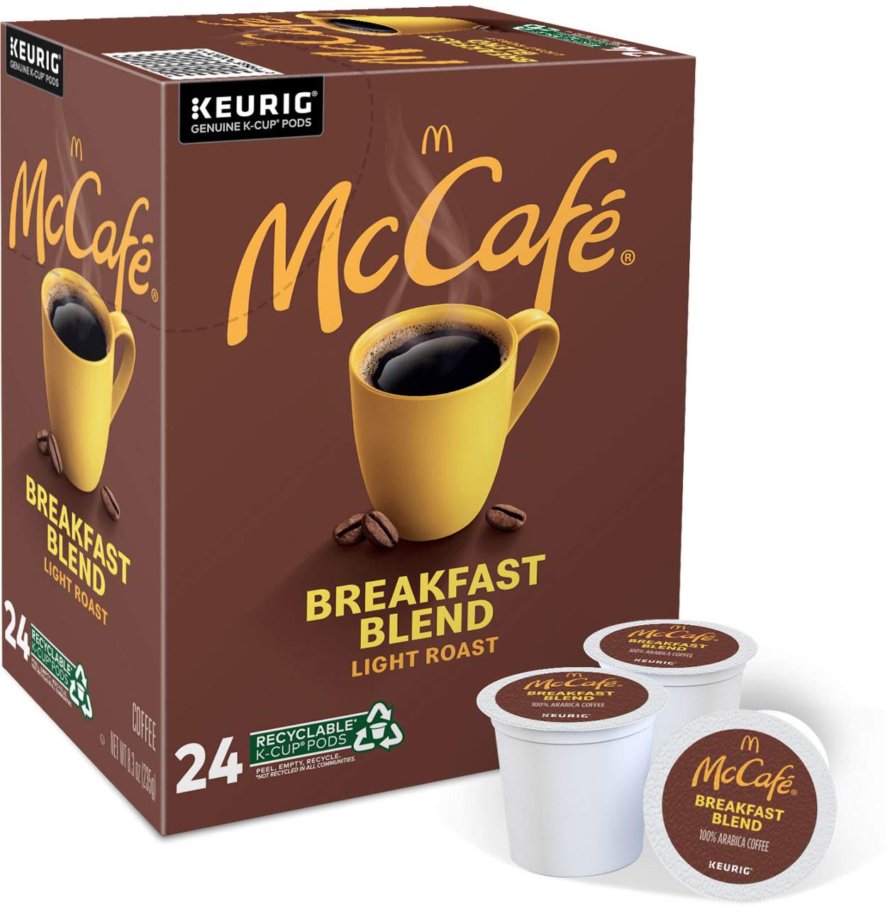 McCafe Premium Roast, Single-Serve Keurig K-Cup Pods, Medium Roast Coffee Pods Pods, 84 Count