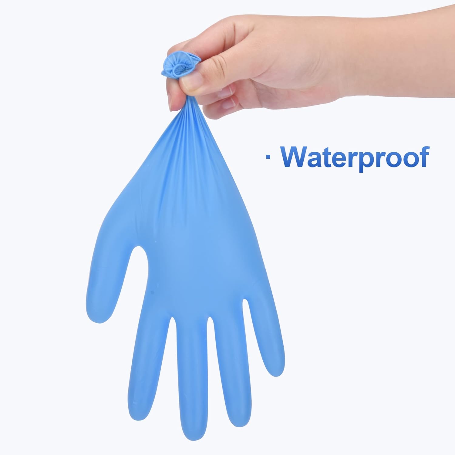 Schneider Vinyl Synthetic Exam Gloves, 4 Mil, Latex Free Disposable Gloves for Medical, Cooking, Cleaning, and Food Prep