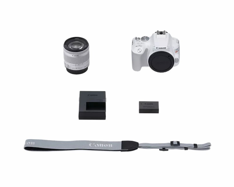 Refurbished EOS Rebel SL3 EF-S 18-55mm f/4-5.6 IS STM Lens Kit White