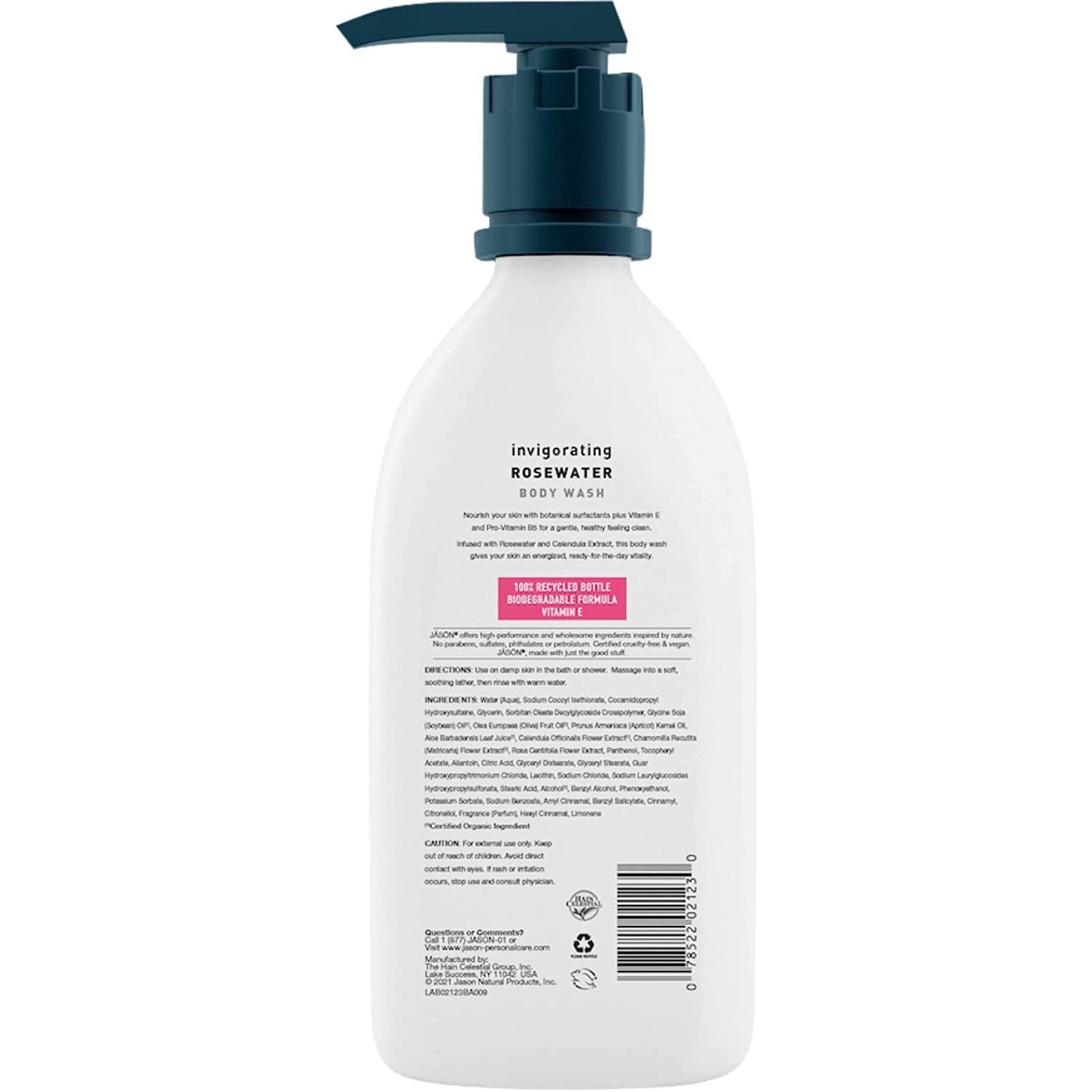 JASON Lavender Calming Body Wash, For a Gentle Feeling Clean, 30 Fluid Ounces
