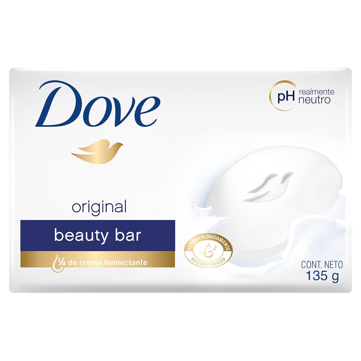 Dove Beauty Bar Gentle Skin Cleanser Moisturizing for Gentle Soft Skin Care Original Made With 1/4 Moisturizing Cream 3.75 oz, 14 Bars