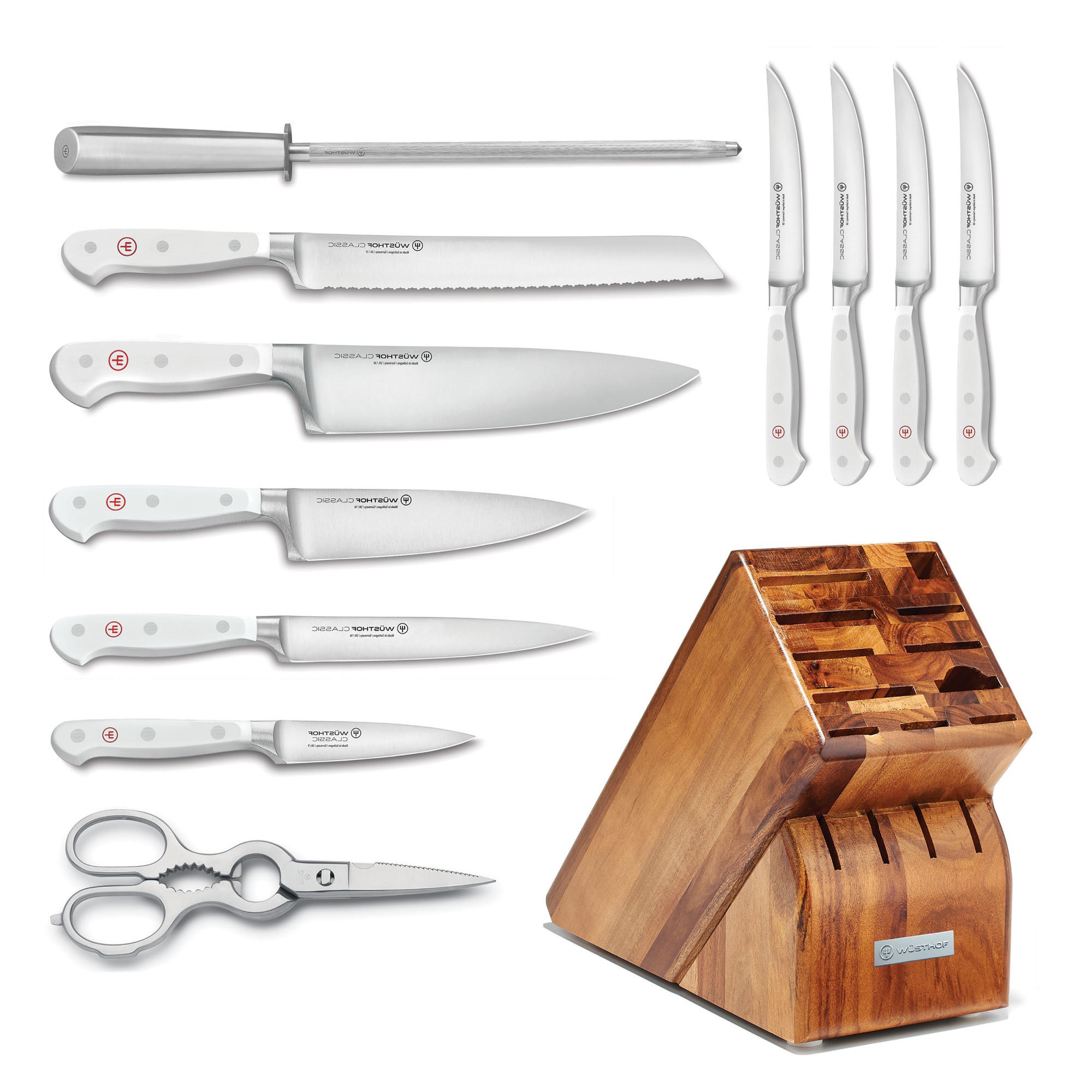 Wüsthof Classic Knife Block, Set of 12