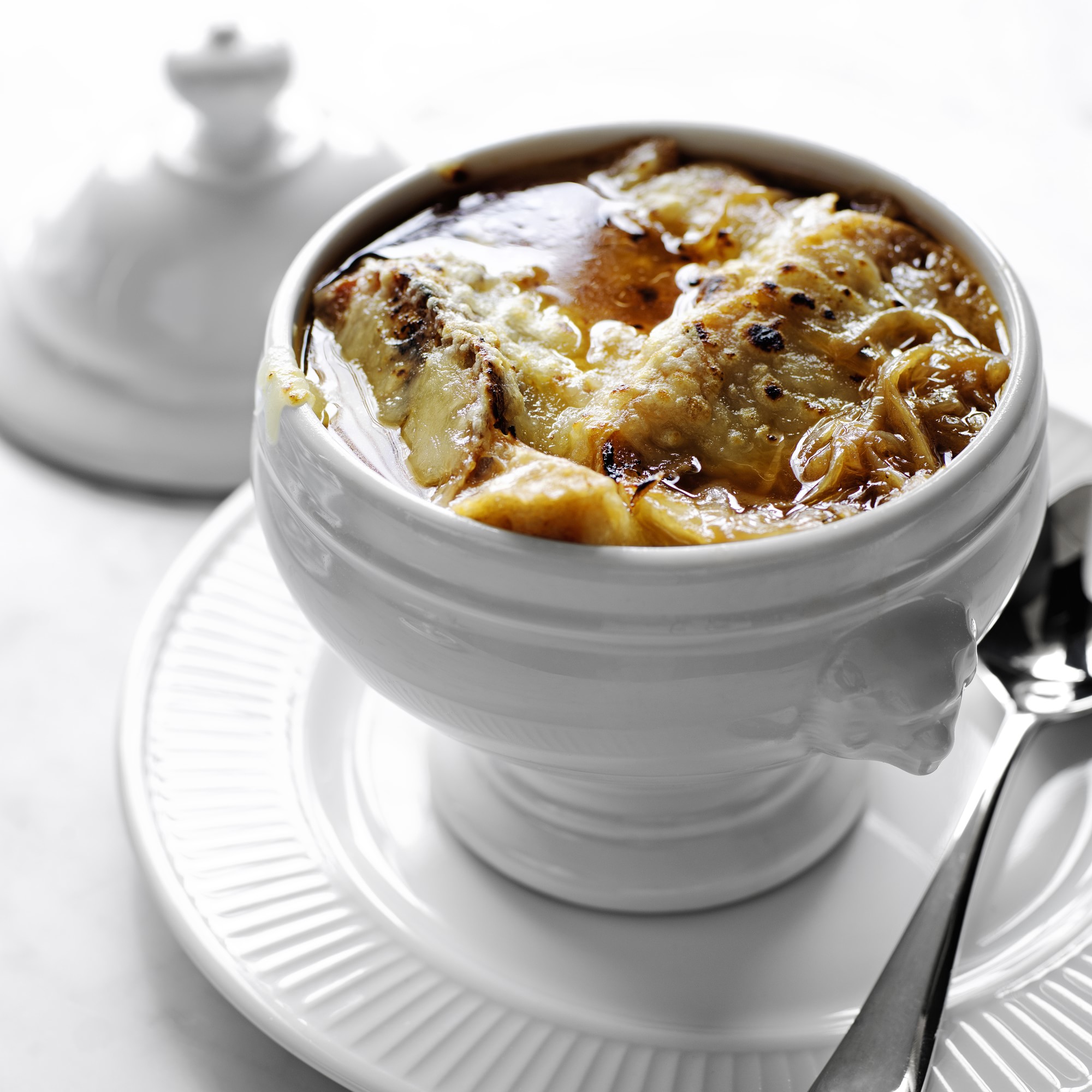 Pillivuyt Plisse Porcelain Salad Plates