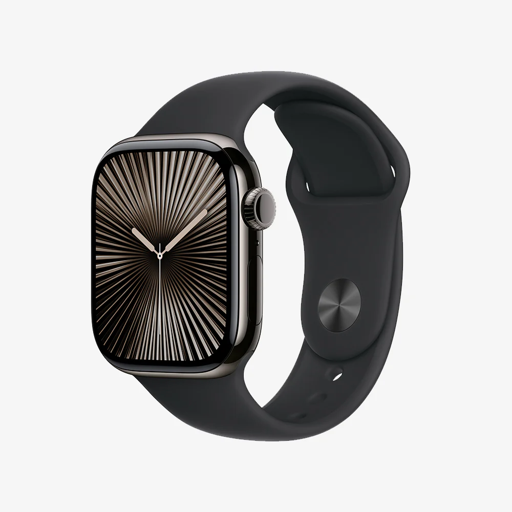 Watch Series 10 GPS + Cellular Titanium Case Sport Band