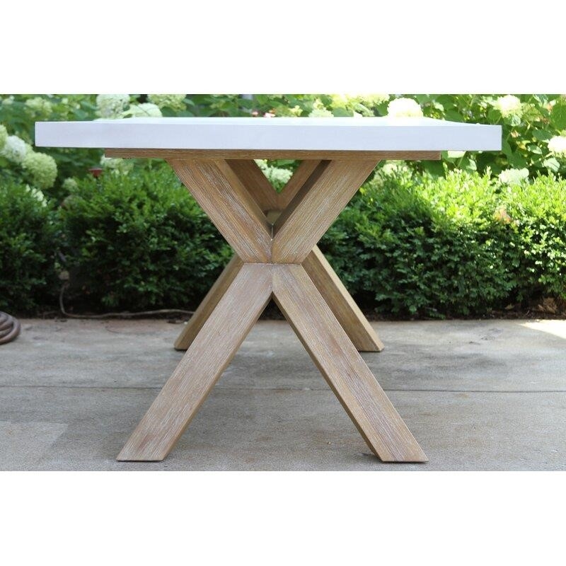 Rex Rectangular 6 - Person 74'' Long Dining Set with Cushions