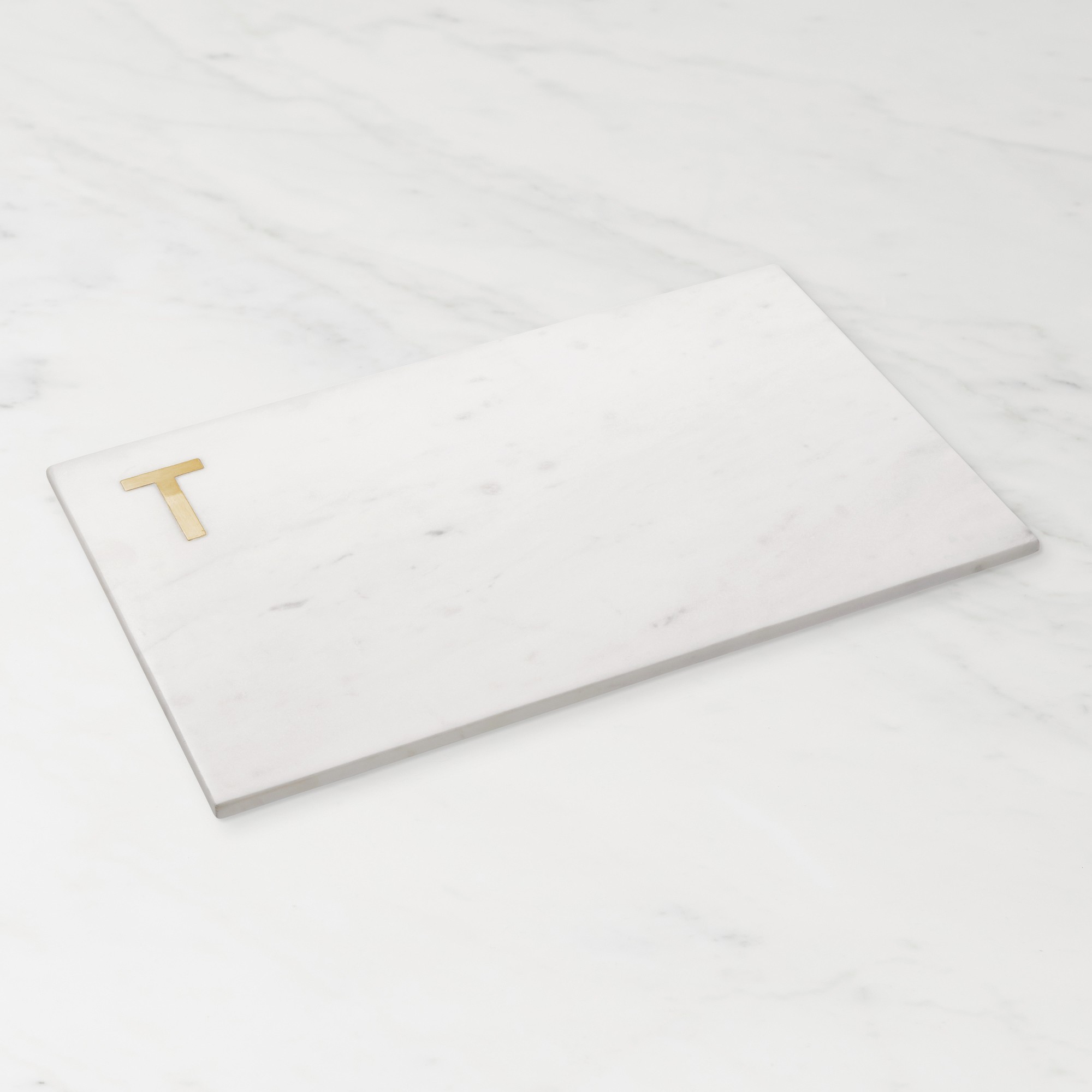 Marble & Brass Monogram Board