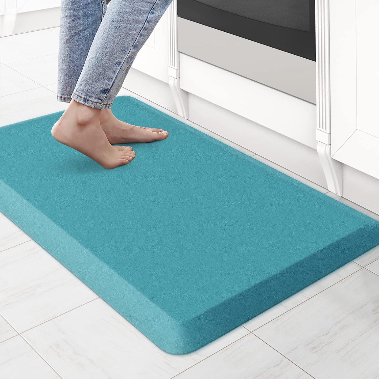 KitchenClouds Kitchen Mat Cushioned Anti Fatigue Rug 17.3